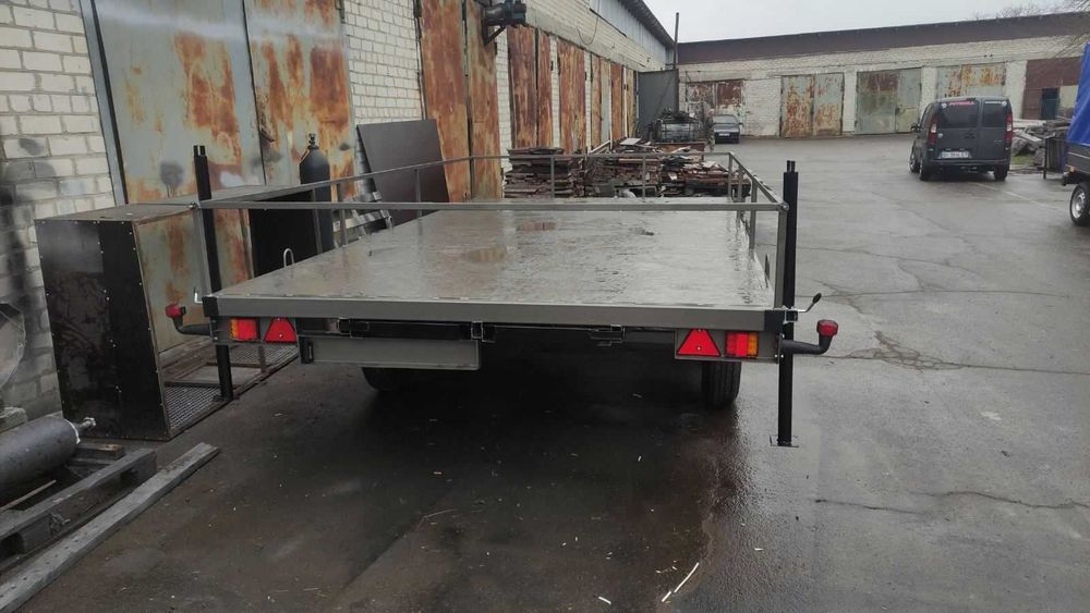 Лафет  двохвісний для перевезення генератора та спецтехніки до 3.5 т