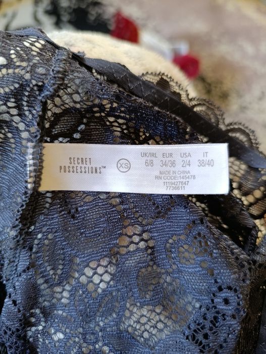 Figi damskie XS 3szt. SECRET POSSESIONS.