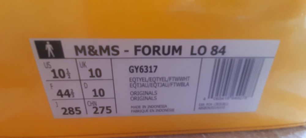 Tênis adidas M&MS-Forum Lo 84