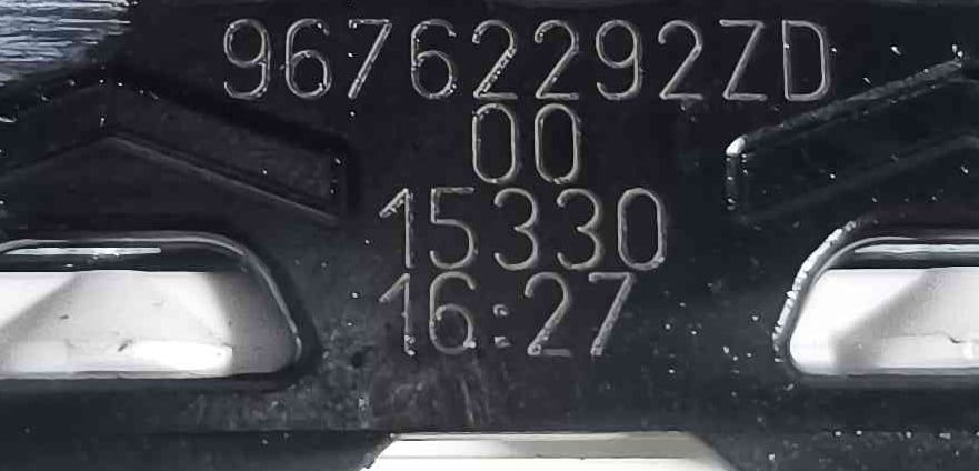 Comando / Botão / Interruptor Vidros Trás Direito 96762292ZD - PEUGEOT 308 II