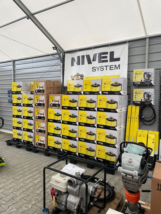 Niwelator Laserowy Nivel System NL 540 DIGITAL, łata, statyw, FV,Nowy,