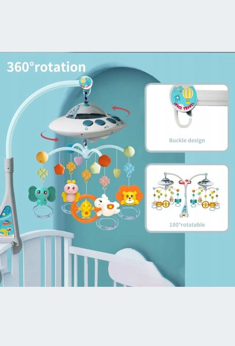 Karuzela na łóżeczko dziecięce