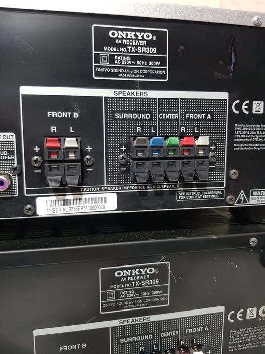 5.1AV ресивер Onkyo TX-SR309,5х100Вт,HDMI,USB,3D б/у з Німеччини