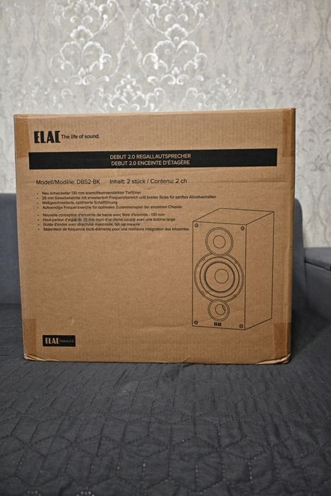 Полочна акустика Elac Debut 2.0 DB52 Black