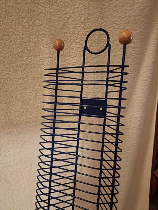 Estante para CDs/DVDs azul