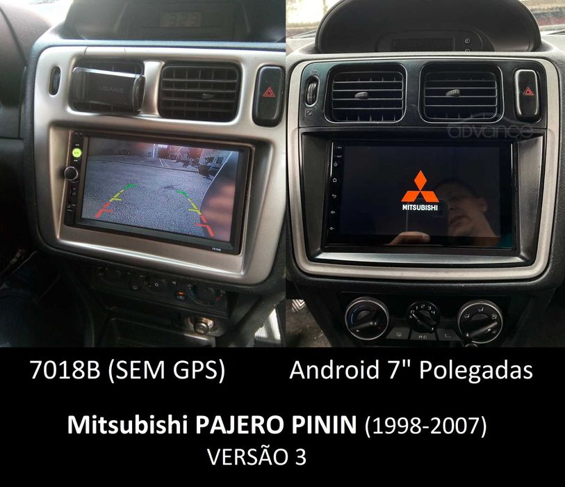 Rádio 2DIN • Mitsubishi PAJERO (1991 a 2007) • Android [4+32GB] DID