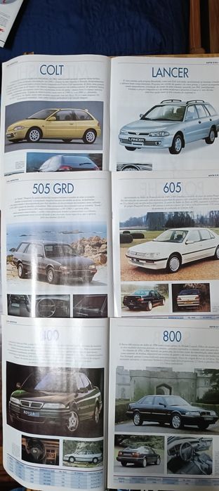 Coleção de fascículos de carros clássicos