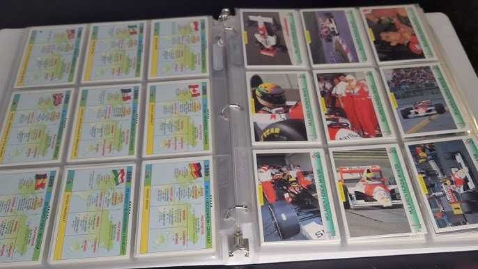 Ayrton Senna cartas 1994 PMC colecção