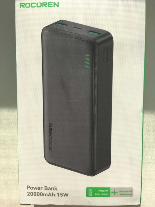 Зовнішній акумулятор (Power Bank) Rocoren 20000 mAh