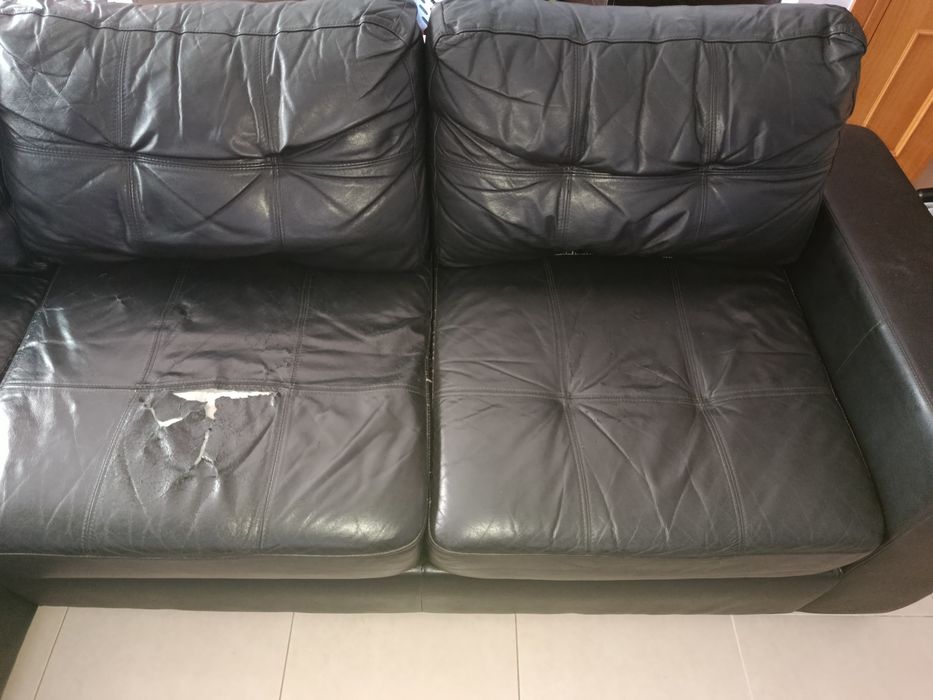 Sofá chaise longue com cama