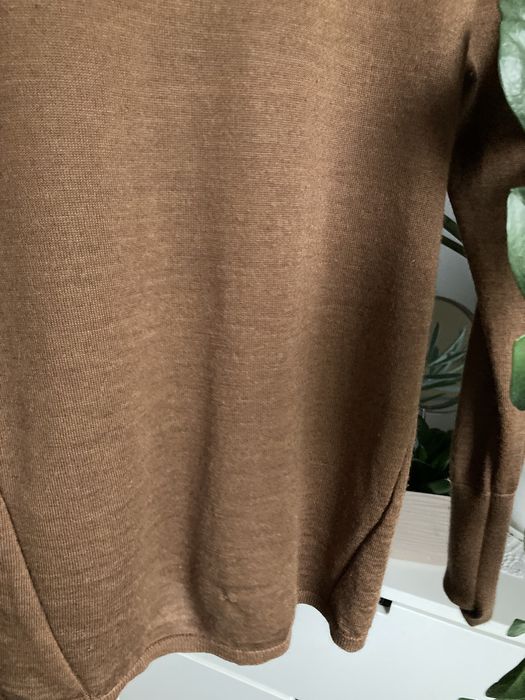 Wełniany golf Esprit Xs brąz