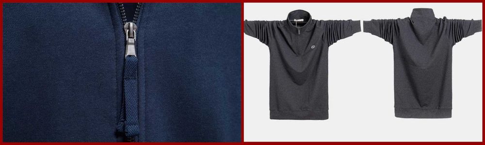 Новая мужская спортивная кофта под шею на замке (зипка, олимпийка).