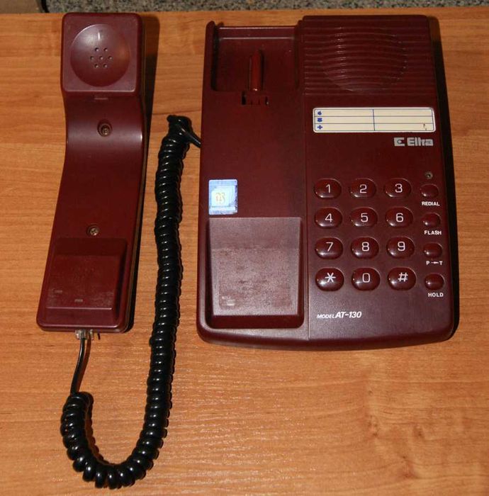 Telefon stacjonarny przewodowy Eltra Model AT-130