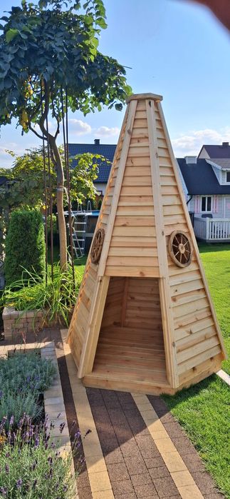 Drewniany domek dla dzieci INDIAŃSKIE TIPI