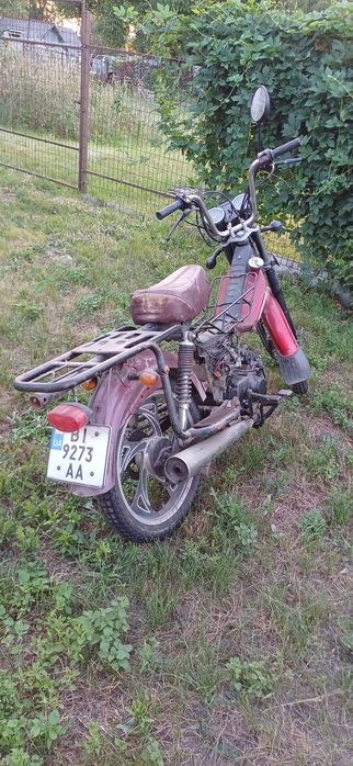 Мотоцикл мопед скутер mustang.