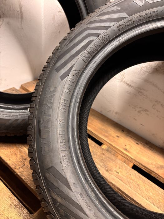 205/55/16 Vredestein 6,5 mm 2021r Para Komplet Opony wielosezonowe