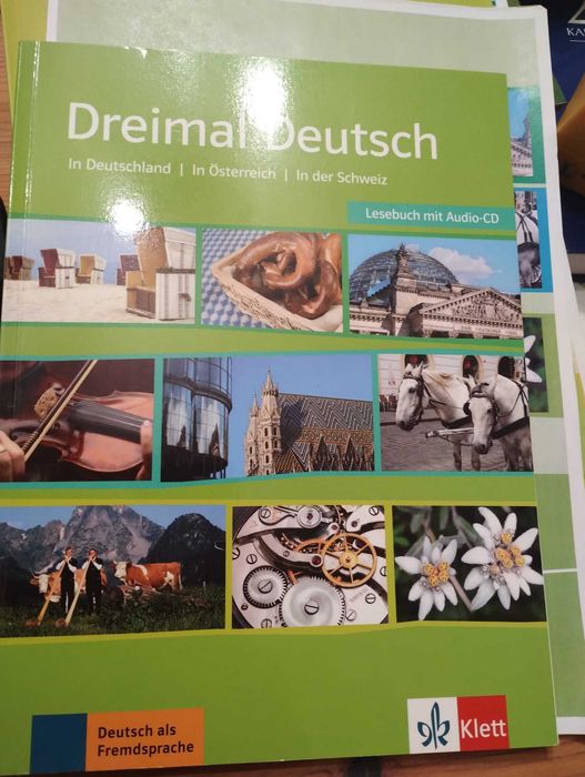 Dreimal Deutsch Lesebuch + CD Uta Matecki + GRATIS