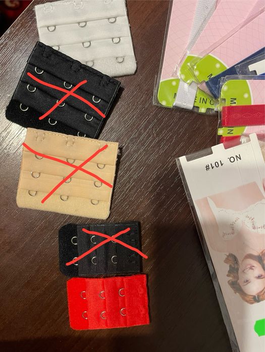 Подовжувачі  до бюстгалтера