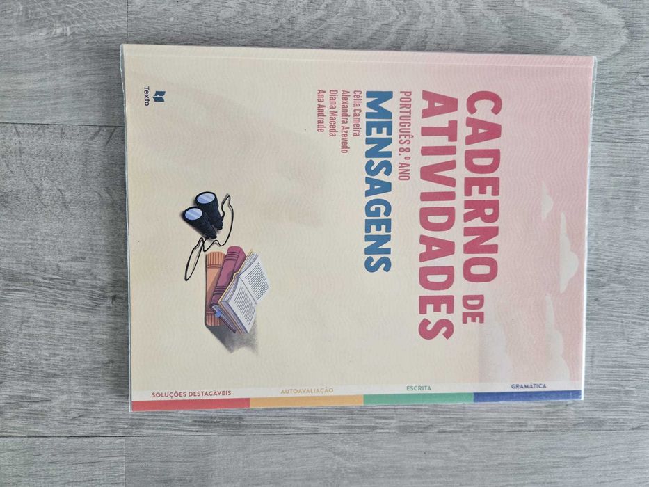 Conjunto Mensagens 8.º Ano — Português: Manual + Caderno de Atividades