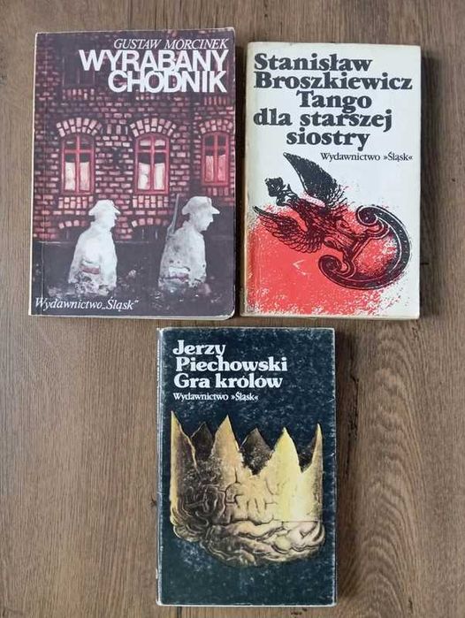 3 książki z wydawnictwa Śląsk