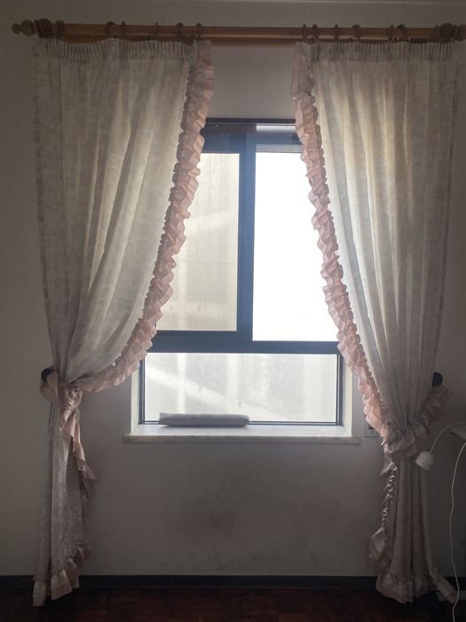 Cortinado para quarto menina