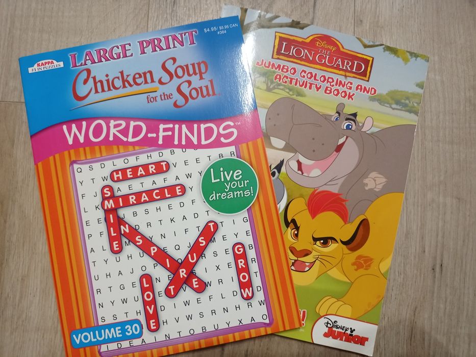 Англійські кросворди і англ. розфарбовка з завданнями Набір