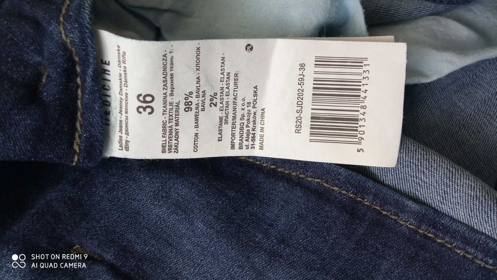 Spodnie jeansowe Medicine, r.36