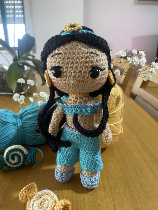 Princesa Jasmine Amigurumi