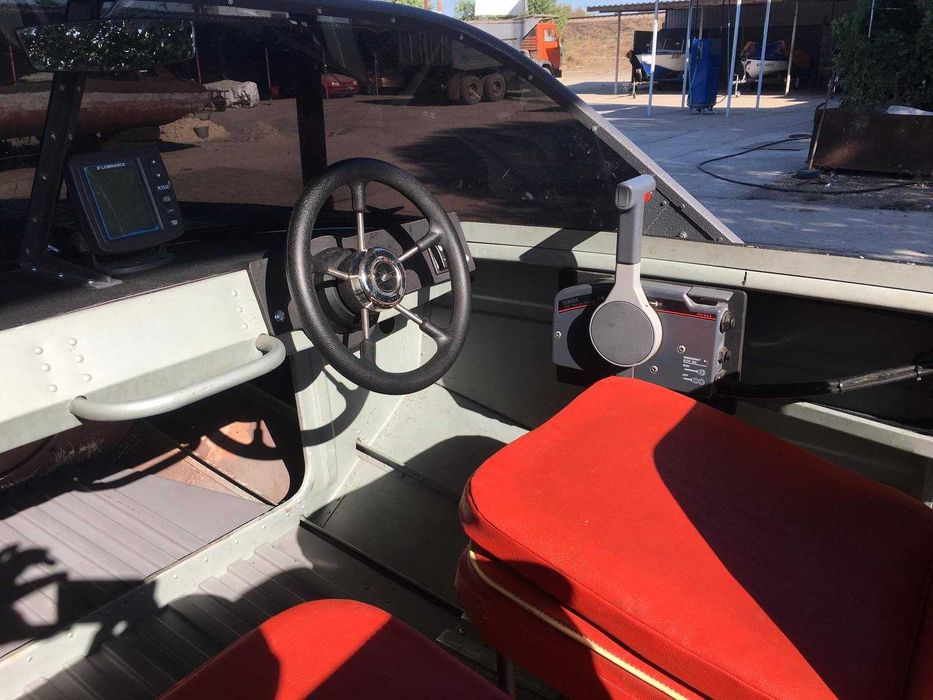 Лодка Днепр Yamaha 30 Лафет