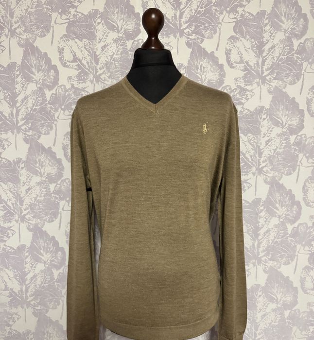 Шерстяной полувер Polo Ralph Lauren.