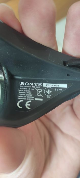 Okulary 3D (TDG-BR250) Sony Bravia 2 sztuki