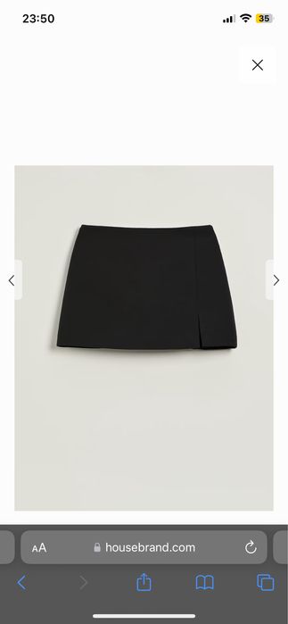 Коротка спідниця-шорти