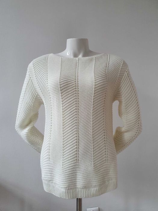 Sweter Damski L Kremowy