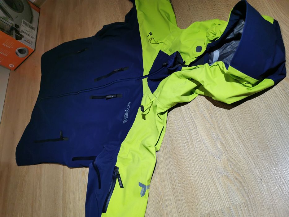 Kurtka narciarska turystyczna hardshell 3l columbia titanium peak purs