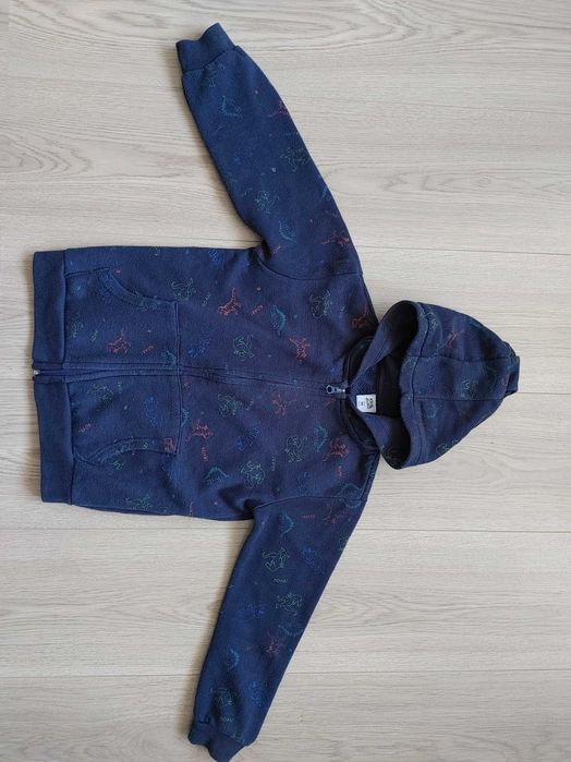 Bluza z kapturem 122 dinozaury