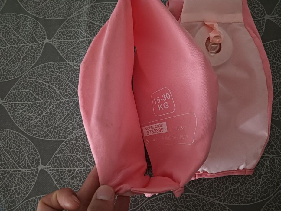 Colete de criança insuflável com braçadeiras