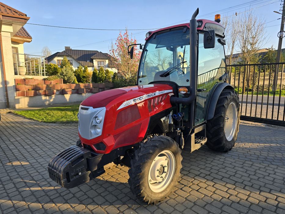 Ciągnik sadowniczy Mccormick X4.50 F 4x4 power shift landini rex