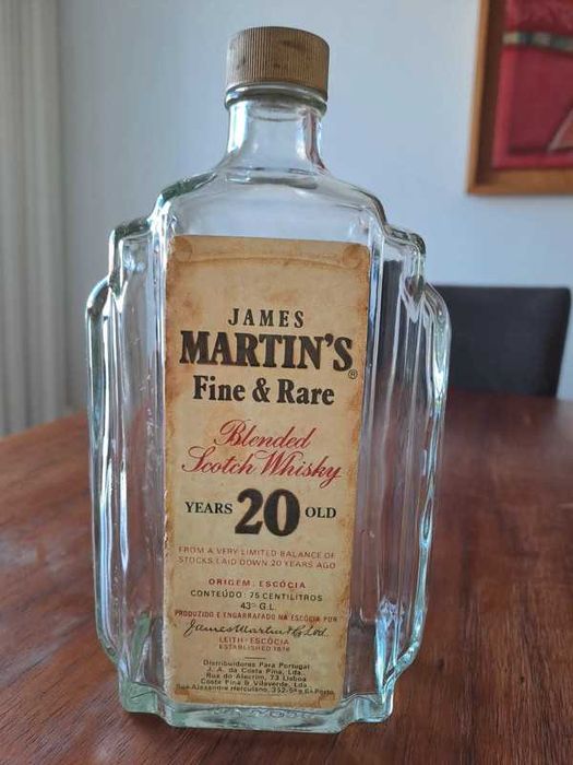 Garrafa James Martin 20 Anos