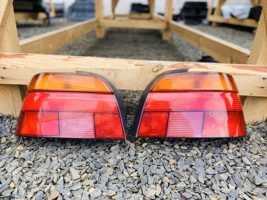 Бмв Е39 BMW e39 Sedan Седан Hella Стопи Дорестайл Жовті Фонари Задние