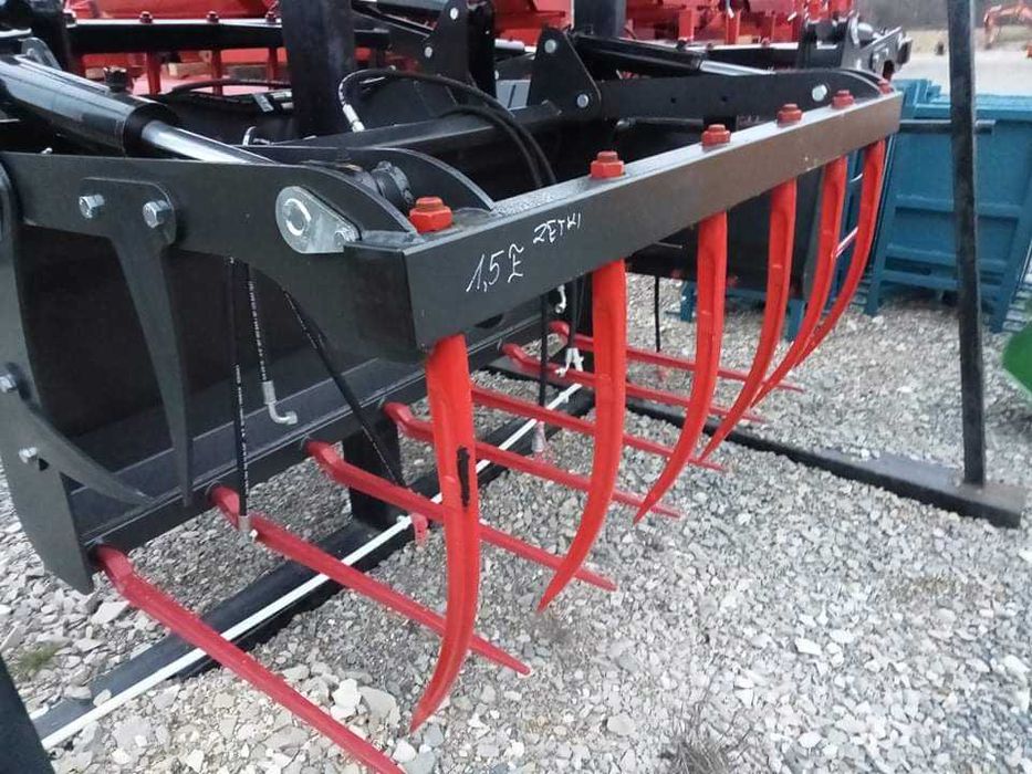 Krokodyl do obornika metaltechnik  mocny EURO nowa jakość Dostawa