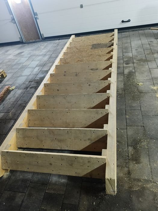 Schody strychowe na budowę 320x110