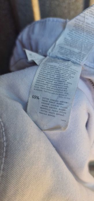 Sinsey białe jeansy skinny M