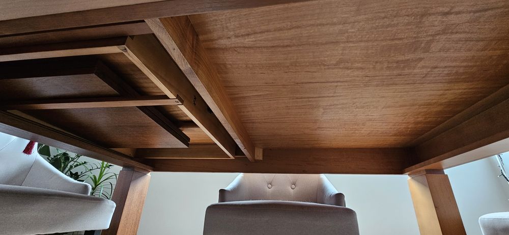 Mesa jantar extensível +40cm