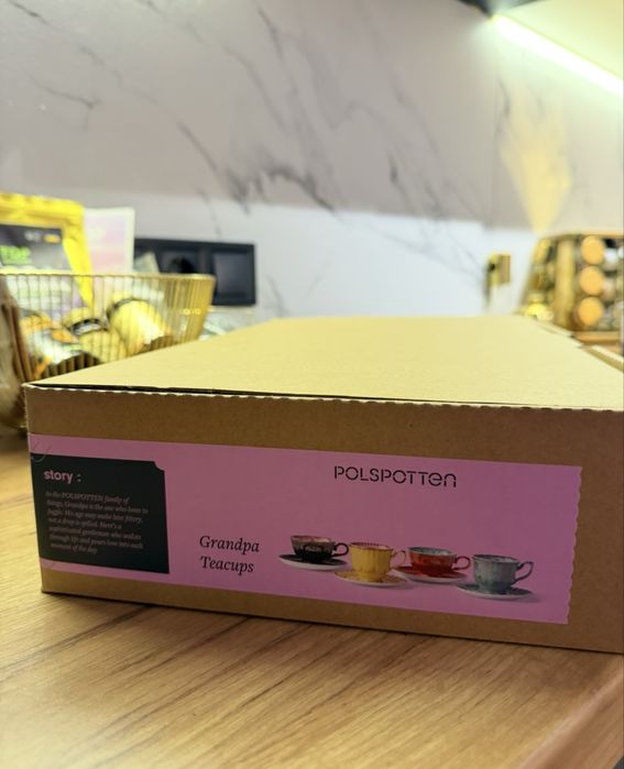 Pols Potten поштучно чашка с блюдцем