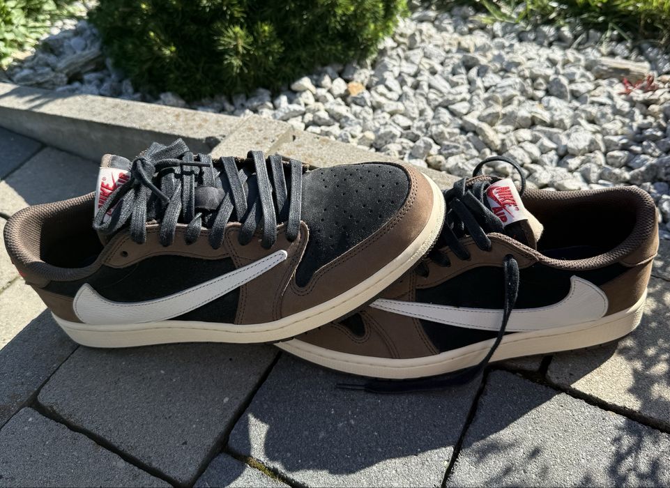 Nike Jordan Travis Scott Low Dark Mocha 44.5 28.5cm FK