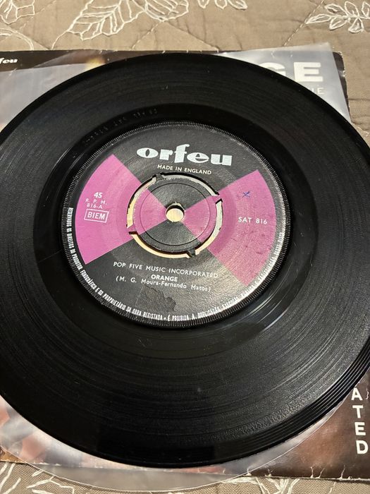 Pop Five Music Incorporated Orange 1971