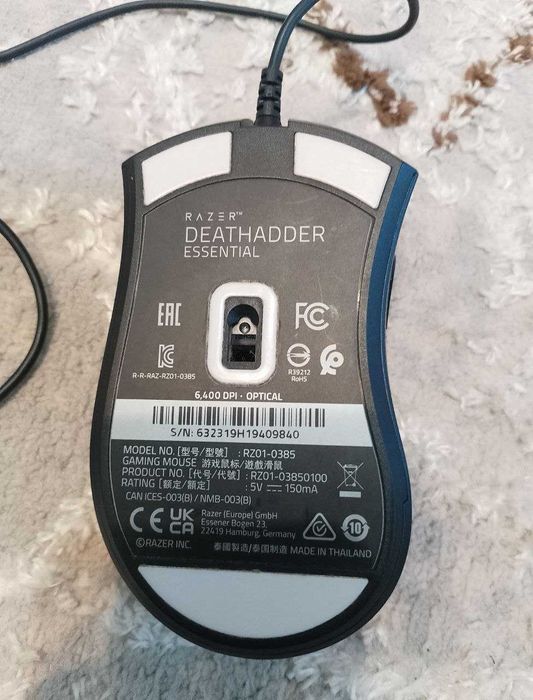 Игровая компьютерная мышь Razer Deathadder Essential