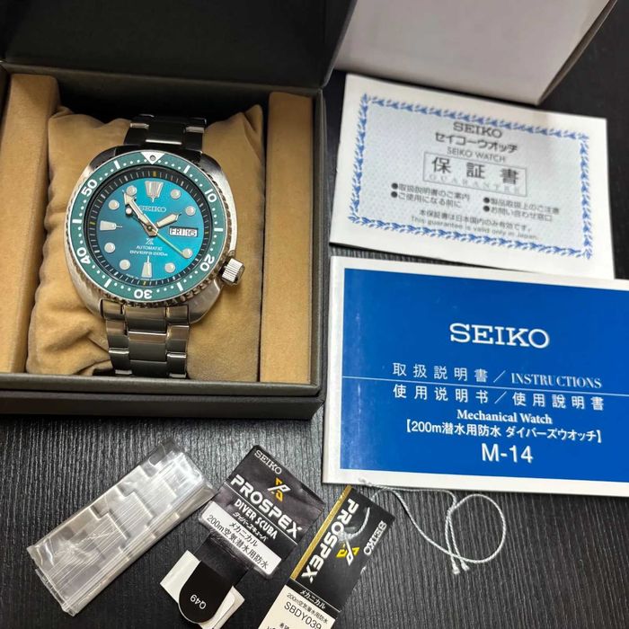 Seiko Prospex SBDY 039 Turtle Green! Лимитка! Идеал! Оригинал! Япония!