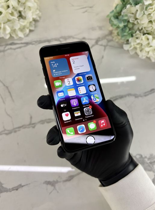 Гарний стан iphone 7 Jet Black! 128GB 100%АКБ Neverlock (Магазин Гарантія)