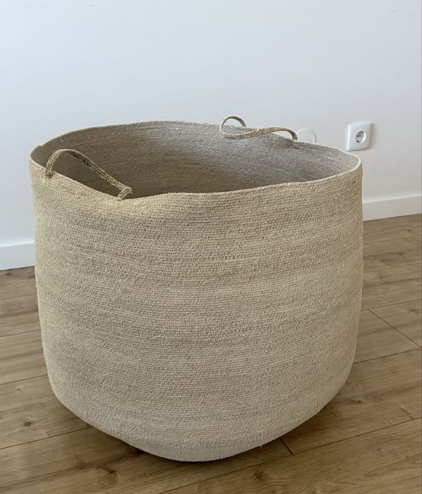 Cesto Seagrass com asas Zara Home